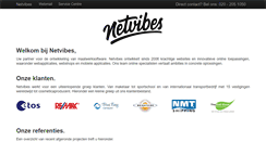 Desktop Screenshot of netvibes.nl